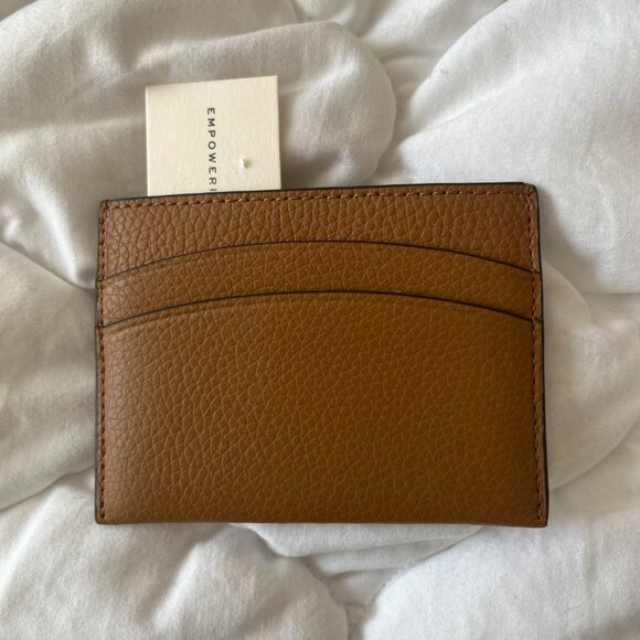 Tory Burch Robinson Leather Card Case - Picture 6 of 8